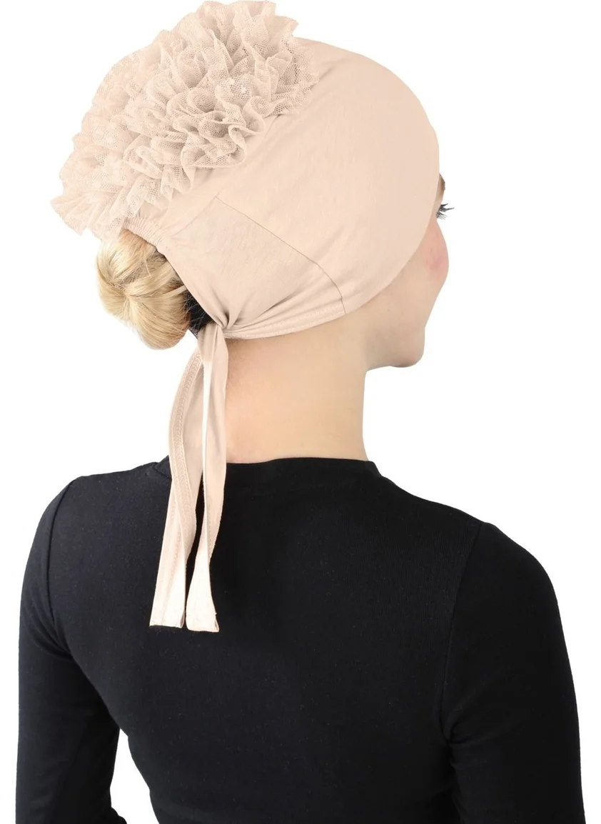 إيكاردين Big Size Bonnet with Knot