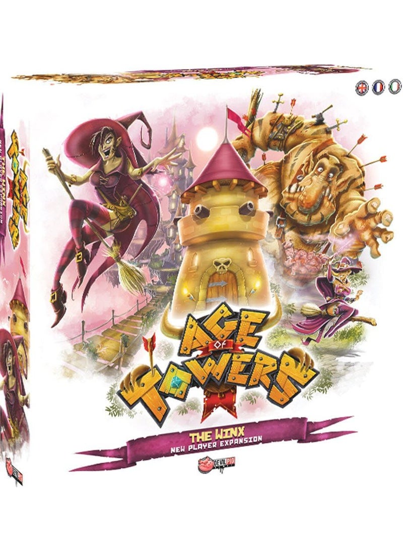 Asmodee Age of Towers The Winx Expansion 