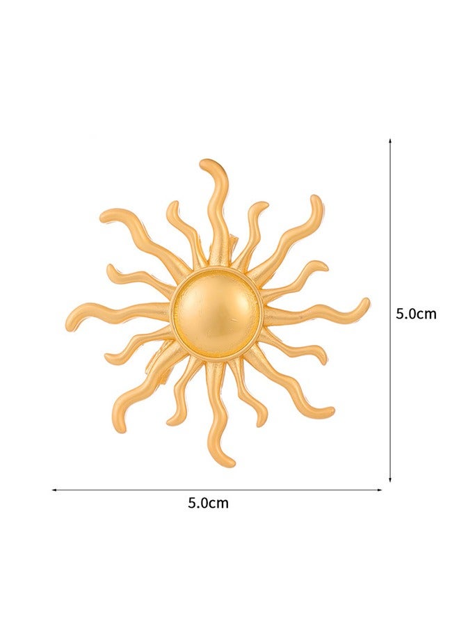 بيوند بروش كريستال فاخر خفيف، دبابيس بروش مصنوعة من سبيكة مضادة للصدأ والبهتان، مشبك وشاح صدار للنساء والفتيات (أحمر) - Image 2