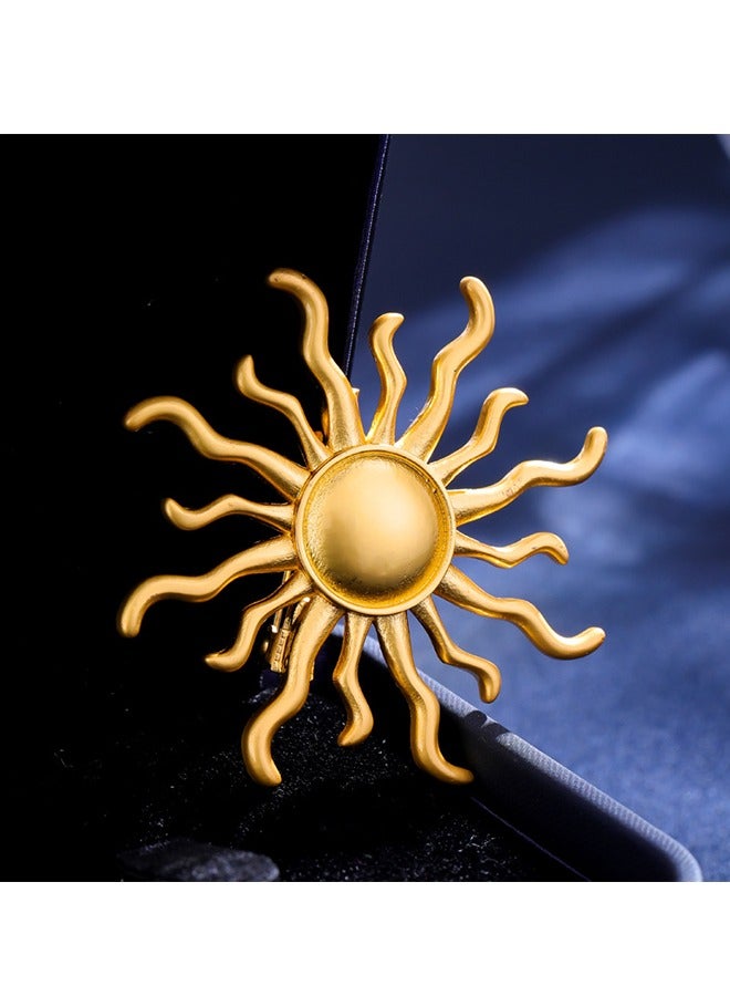 بيوند بروش كريستال فاخر خفيف، دبابيس بروش مصنوعة من سبيكة مضادة للصدأ والبهتان، مشبك وشاح صدار للنساء والفتيات (أحمر) - Image 3