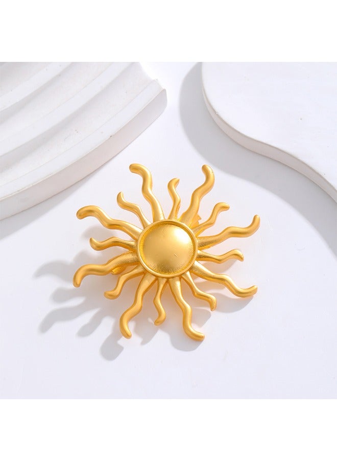 بيوند بروش كريستال فاخر خفيف، دبابيس بروش مصنوعة من سبيكة مضادة للصدأ والبهتان، مشبك وشاح صدار للنساء والفتيات (أحمر) - Image 5