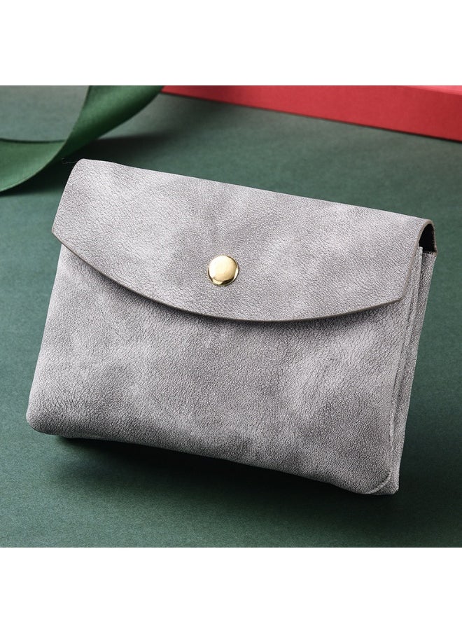 Mark Fairwhale Double Layered Large Capacity Soft Bag Compact Mini Short Wallet 