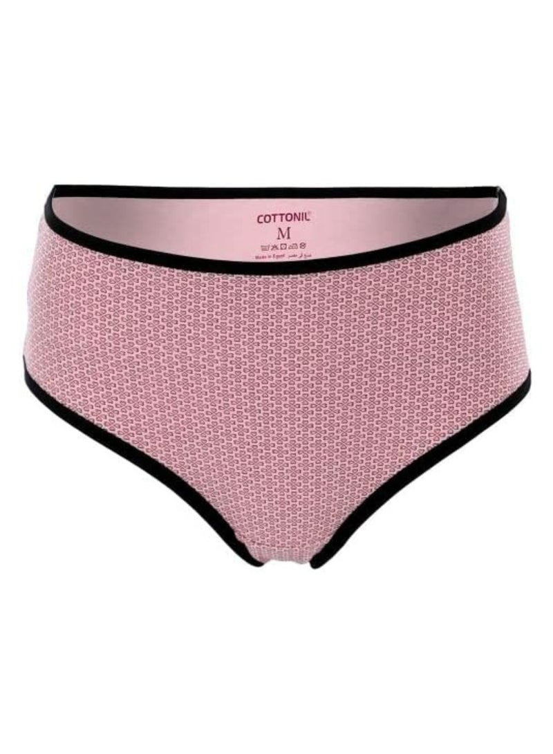 COTTONIL Pack of 3 Printed Cotton Midi Panties Underwear for Women  - Image 5