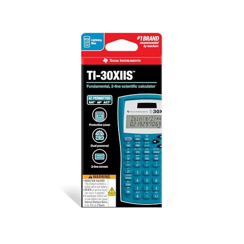 Texas Instruments TI30XIIS Scientific Calculator Blue - Image 3