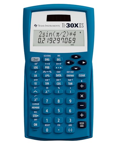 Texas Instruments TI30XIIS Scientific Calculator Blue - Image 1