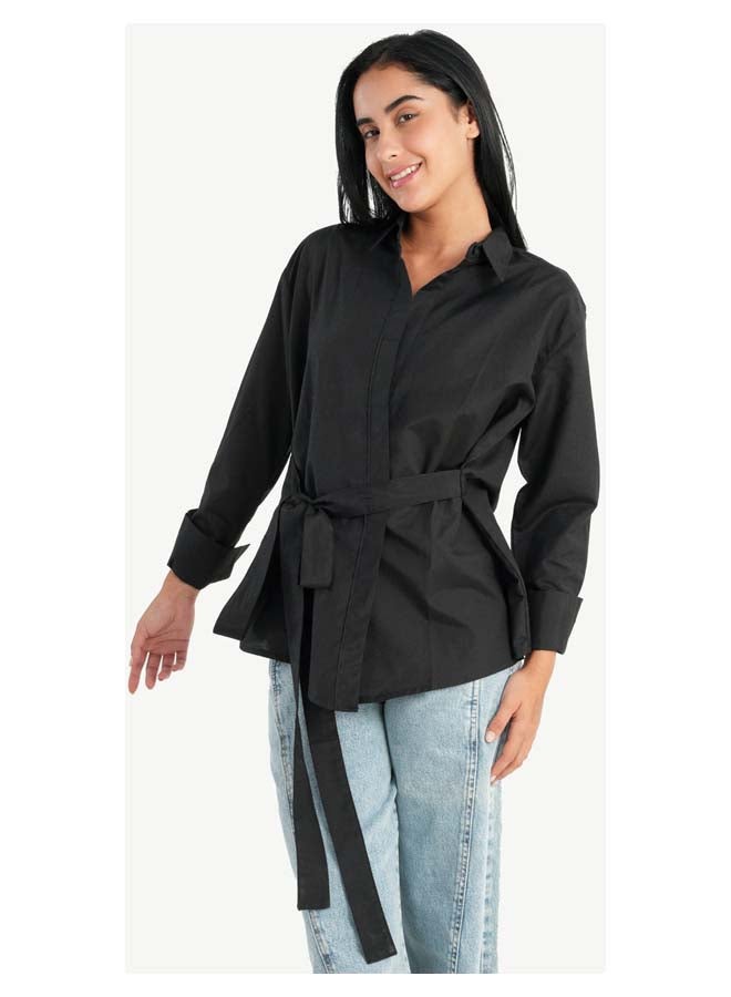Carina Shirt With Waist Belt  - Image 2