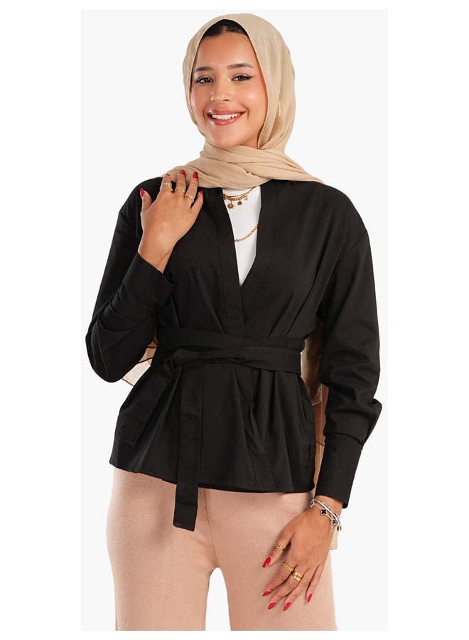 Carina Shirt With Waist Belt  - Image 1