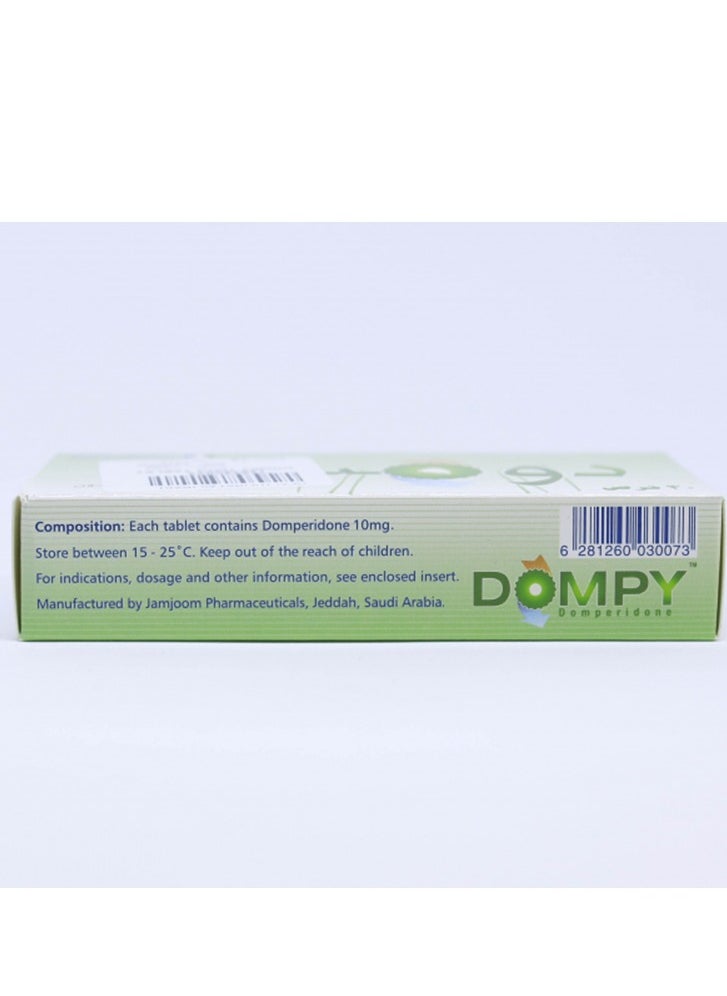 JAMJOOM PHARMA - DOMPY 10MG TAB 30S - Image 1
