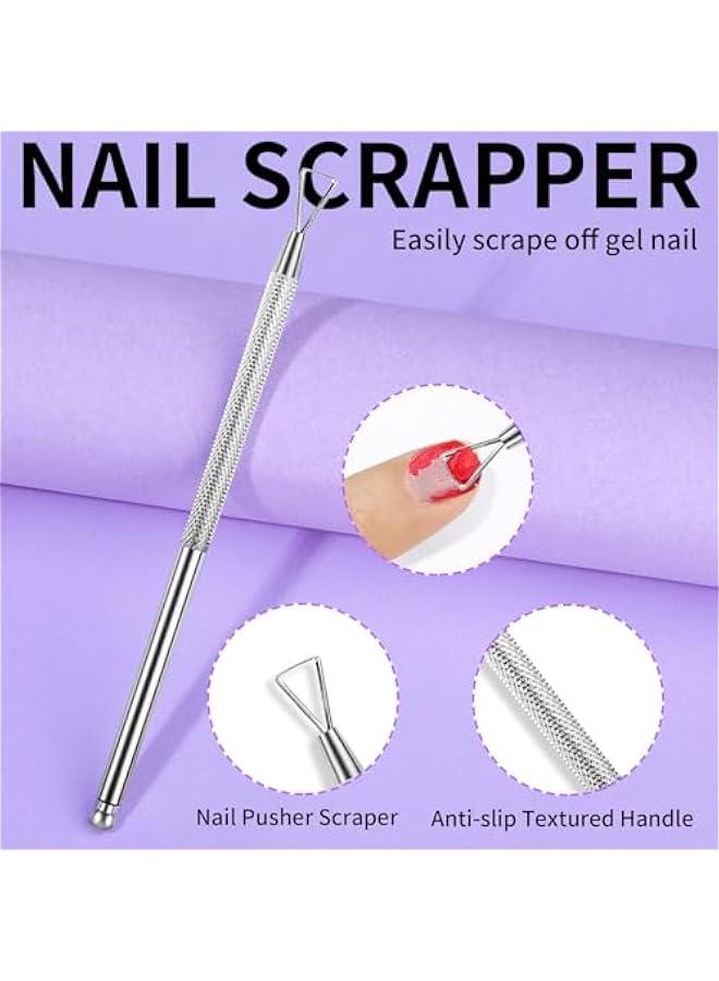 Generic Cuticle Remover with Cuticle Pusher and Cuticle Cutter, Cuticle Trimmer Cuticle Nippers Nail Clippers for Women, Pedicure Tools for Fingernails Toenails  - Image 3