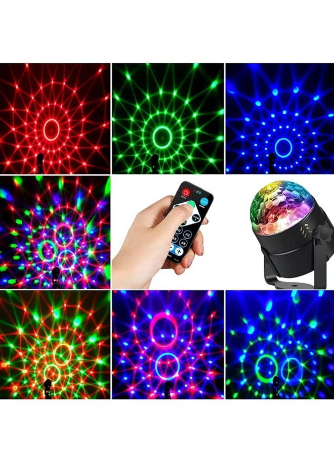 6-color disco ball projection light can be remotely controlled multi-color
