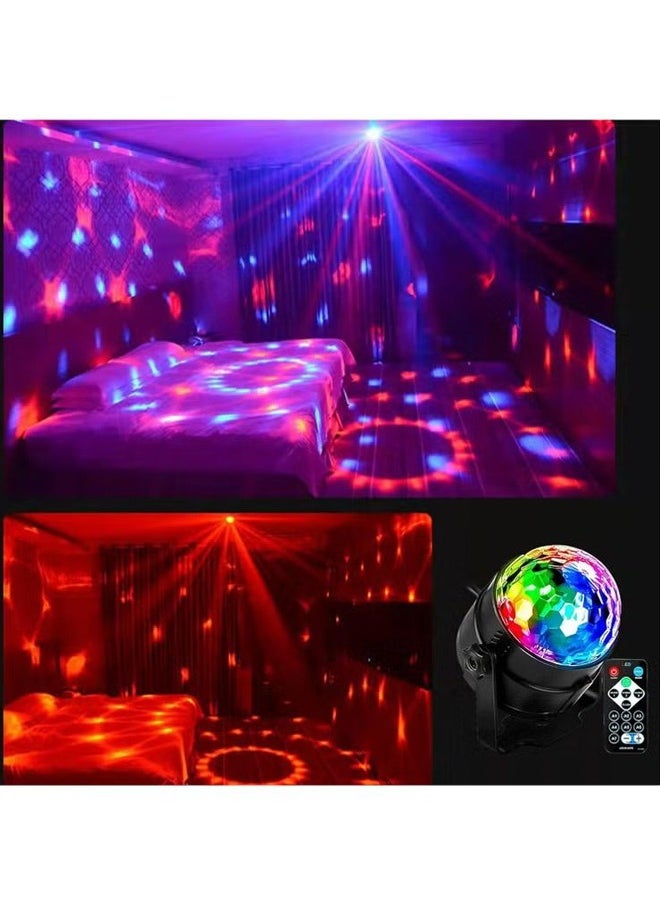 6-color disco ball projection light can be remotely controlled multi-color