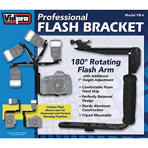 Vidpro VB-6 Rotating Arm Flash Bracket - Image 1