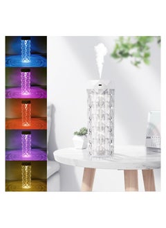 ماركة غير محددة اباجورة وموزع روائح الزيوت العطرية للمنزل والمكتب، أضواء LED بسبعة ألوان متدرجة، مرطب بالموجات فوق الصوتية، موزع روائح العلاج العطري، للمنزل وغرفة النوم والمكتب، إيقاف تلقائي 1000 مل  - Image 3