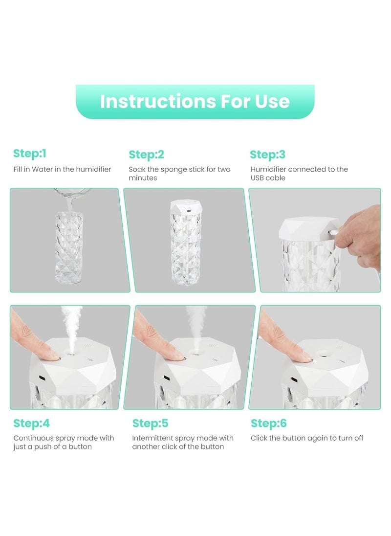 ماركة غير محددة - اباجورة وموزع روائح الزيوت العطرية للمنزل والمكتب، أضواء LED بسبعة ألوان متدرجة، مرطب بالموجات فوق الصوتية، موزع روائح العلاج العطري، للمنزل وغرفة النوم والمكتب، إيقاف تلقائي 1000 مل - Image 1