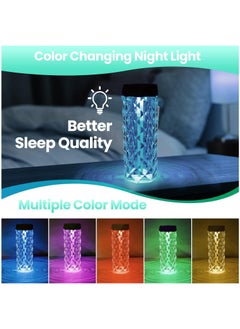 ماركة غير محددة اباجورة وموزع روائح الزيوت العطرية للمنزل والمكتب، أضواء LED بسبعة ألوان متدرجة، مرطب بالموجات فوق الصوتية، موزع روائح العلاج العطري، للمنزل وغرفة النوم والمكتب، إيقاف تلقائي 1000 مل  - Image 5