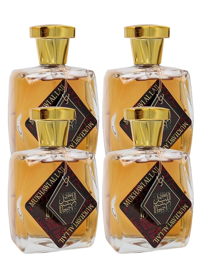 Al Maraseem 4 Pieces Mukhawi Al Layel Perfume 100ml EDT - Image 1