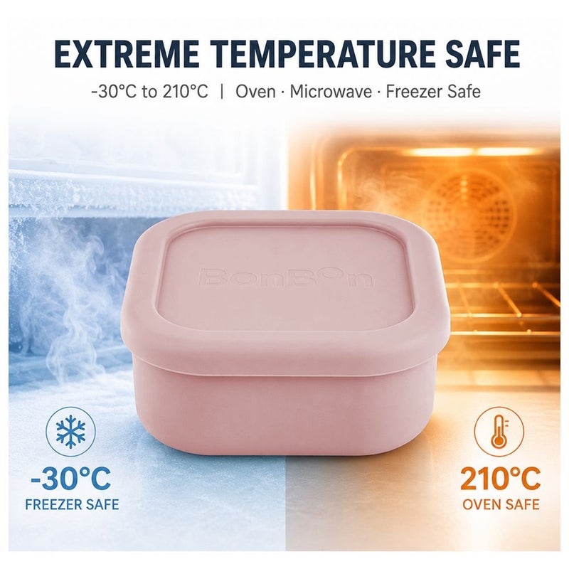 BonBon - Silicone Snack Box - 510ml - Pink - Image 5