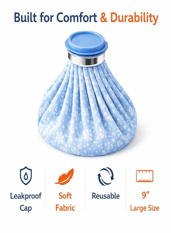 Umis Creation Ice Bag for Pain Relief & Swelling | Hot & Cold Therapy Reusable Ice Pack | Leakproof, Skin Friendly | 9 Inch – multi - Image 3