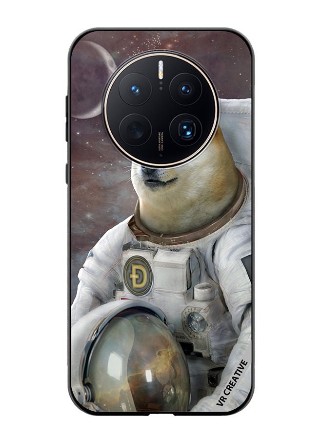 VR CREATIVE Protective Case Cover For Huawei Mate 50 Pro Doge To Space Design Multicolour - Image 1