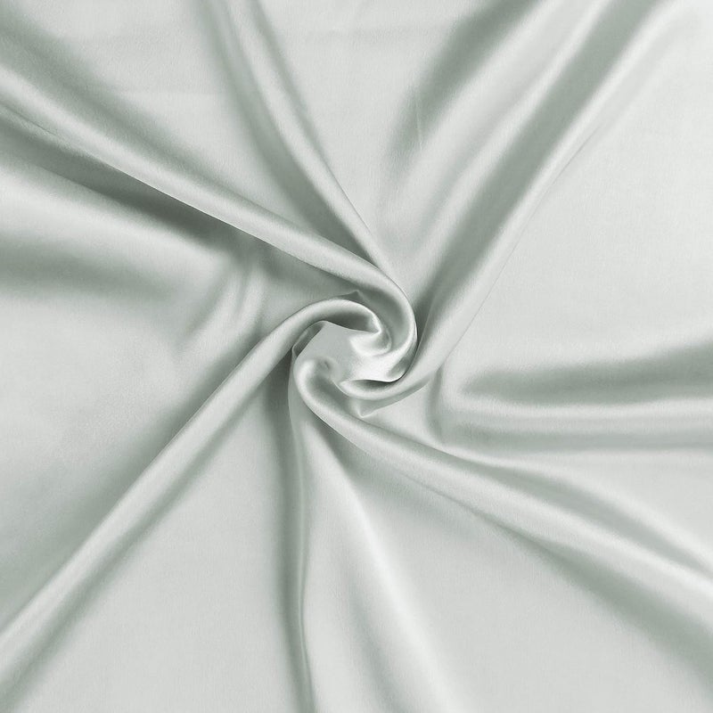 Oussum Satin Pillow Cover Pillowcase Soft & Comfortable Silky for Hair & Skin Bedroom Decor Single Pcs (Silver Gray, Regular Size, 18X27 INCHES) - Image 5