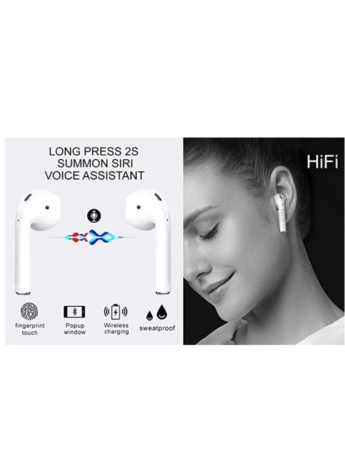 ELTRAZONE Germany Original Quality POP-2022 Pro Wireless In-Ear Bluetooth For iPhones And Androids White  - Image 4
