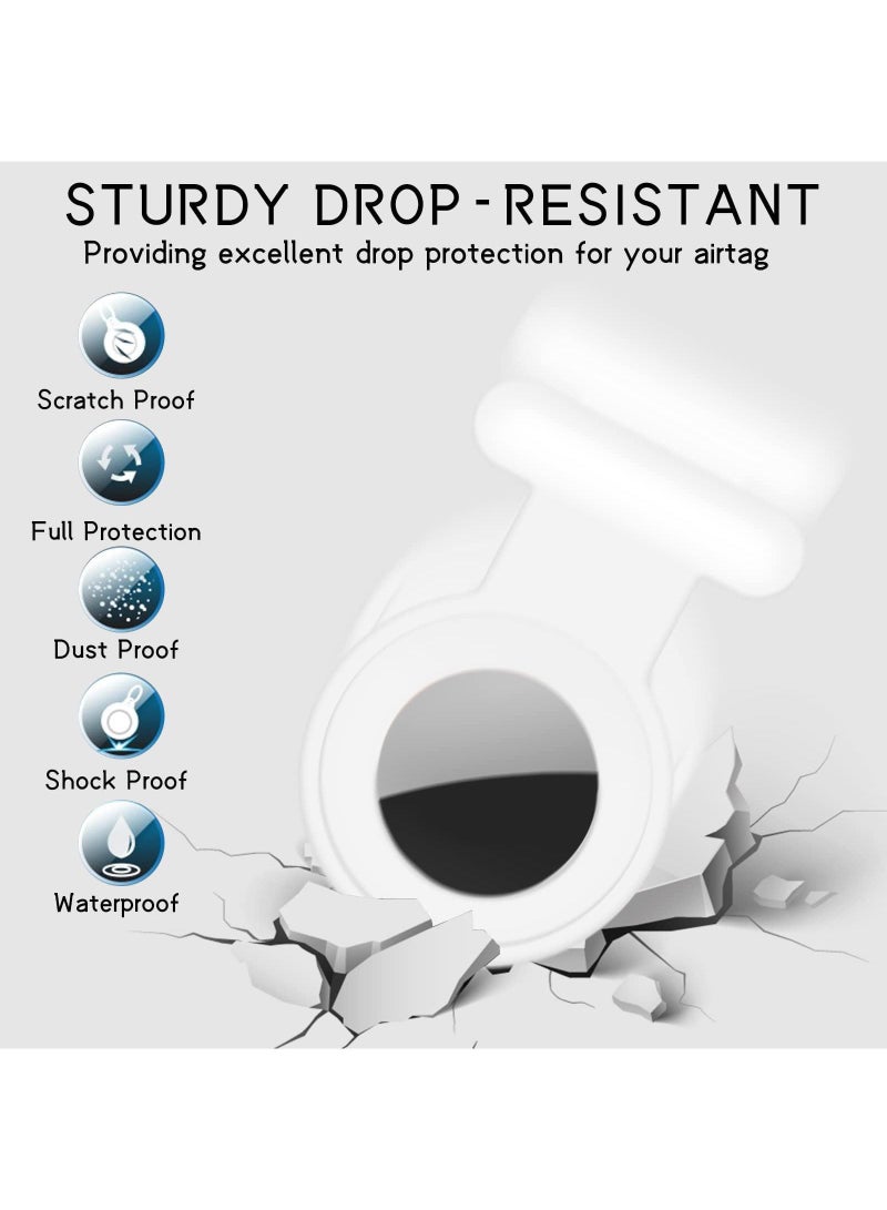 Sweet seven 2 Pcs Suitable for Apple Airtags Tracking Locator Suitable for Kids Elder Better Substitute for AirTag Accessories of Necklace Wristband Compatible with Apple Air Tag Tracker - Image 5