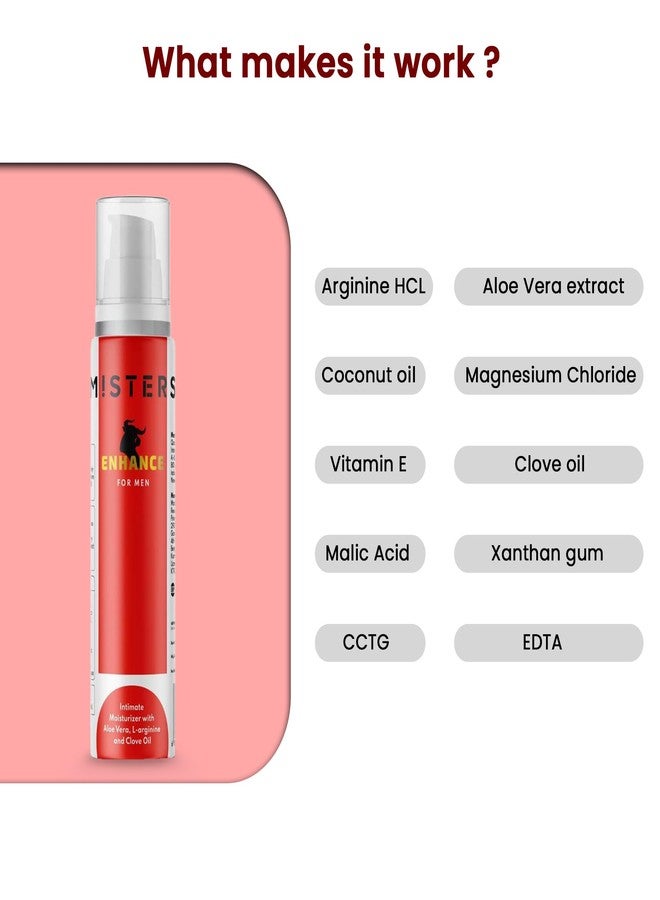 Misters Combo | Misters Enhance Moisturizer Cream with Aloe Vera for Men | Misters Bold with Libiza™ Gold standard for Men | Misters Safed Musli Pro - Image 3