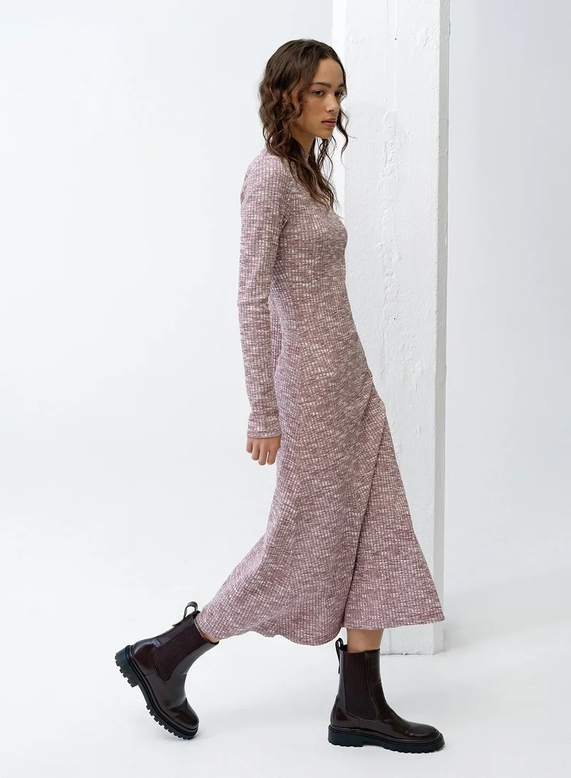 فرنش كونكشن Deja Jersey Space Dye Rib Dres