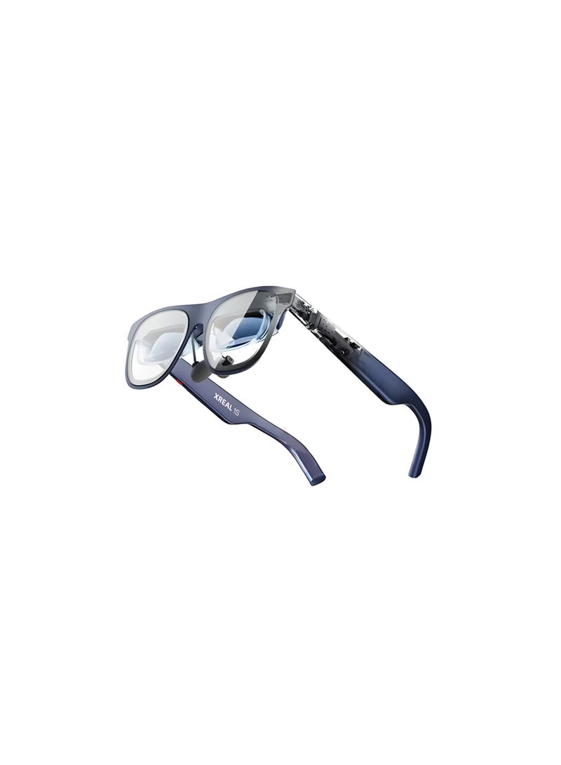 XREAL 1S AR Smart Glasses – Lightweight Augmented Reality Glasses with Immersive Display, Compatible with Smartphone, PC & Gaming Devices - Image 1