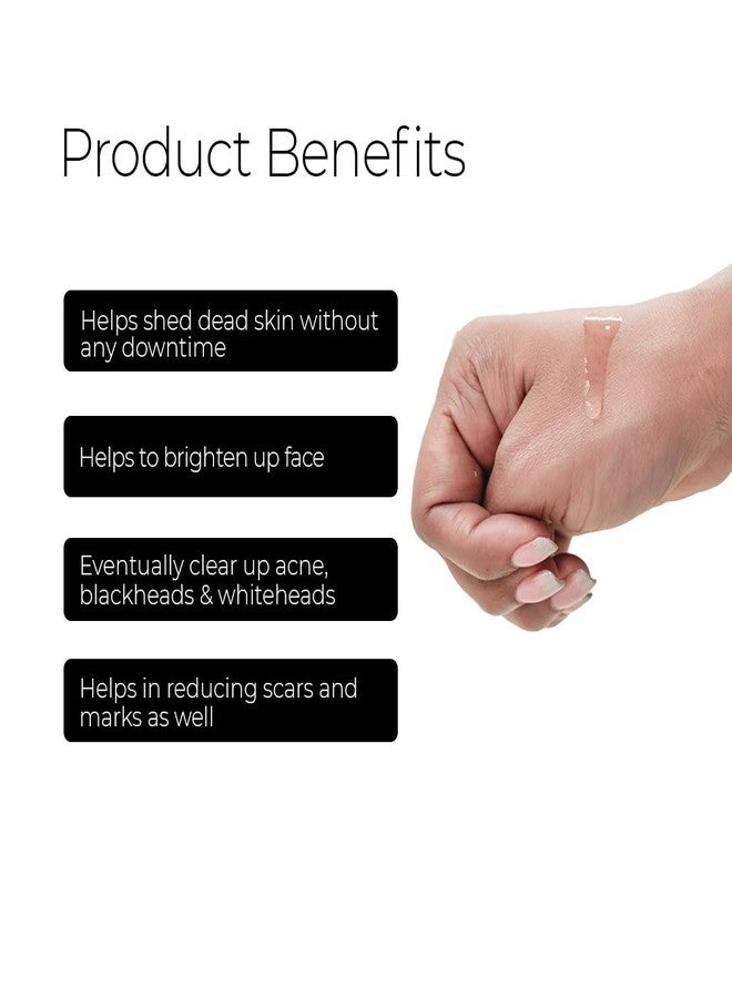 Bhu Botanicals - 10% AHA 2% BHA 1% PHA Serum | Water based| Stable| All Skin Type | For Men & Women, 100% Sulphate, Paraben & Cruelty Free | 30ml - Image 3