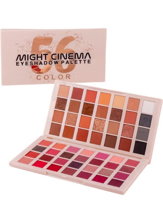 Might Cinema Eyeshadow Palette - 56 Color - Image 1