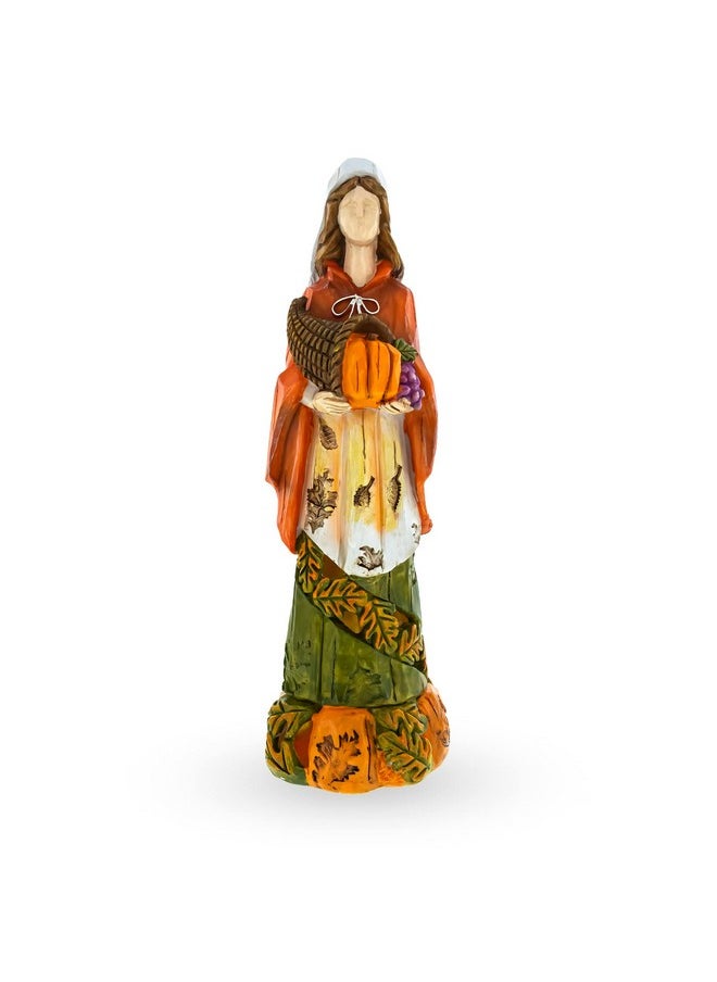 Pilgrim Woman Holding Horn Of Plenty Cornucopia Thanksgiving Figurine - pzsku/Z62B62321469F3DF753D3Z/45/_/1735214508/f2b1abd9-746c-4545-aae2-de6f5c2ca971