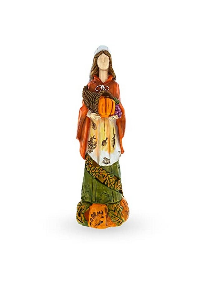 Pilgrim Woman Holding Horn Of Plenty Cornucopia Thanksgiving Figurine - pzsku/Z62B62321469F3DF753D3Z/45/_/1735214519/29d1260d-f3f9-4429-8ca7-5da4a37cc20c