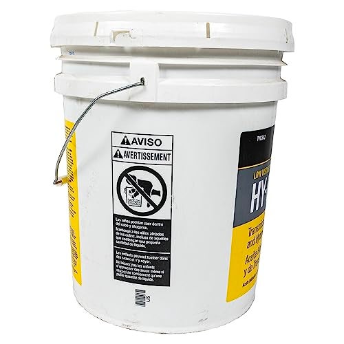 John Deere Low Viscosity Hy-Gard Transmission and Hydraulic Oil 5 Gallon Bucket TY6342 - Image 2