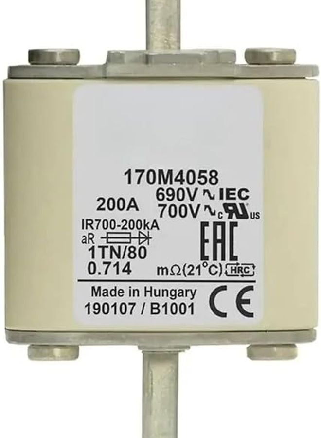 Silver Fuse 170M4062 Electrical Component - Image 3