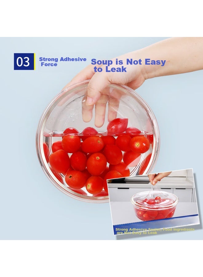 Yessel Yizhixuan Cling Film, Small Size 25cm X 500m, Food-grade Pe, Microwave-safe, Commercial Use, Large Roll, Tear-off, Disposable Food Wrap - Image 3
