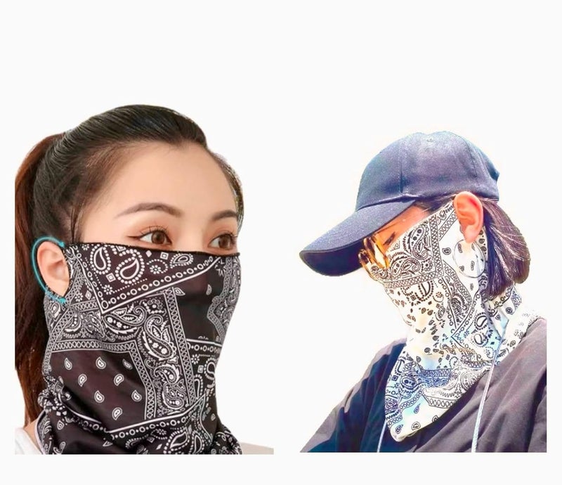 Future Tabs Store Future Tabs Sun UV Protection Face Cover Scarf Mask Neck Gaiter Breathable Windproof Bandana Neck Gaiters - Image 2