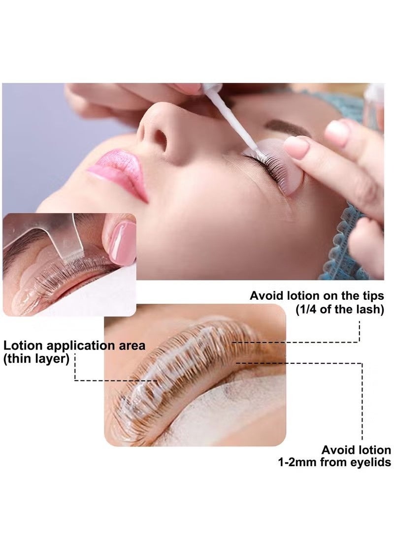 Elaimei Brow Lamination Lash Lift and Tint Kit Professional Eyebrow and Eyelash Perm Kit with Black Dye Fuller and Thicker Brows Long lasting for 6-8 Weeks Suitable for Salon and Home Use - Image 5