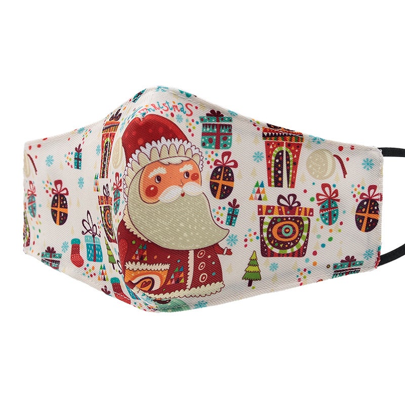Children'S Warm Mask Men'S And Women'S Cotton Three-Dimensional Cute Cartoon Pattern Can Be Installed Filter Breathable Mask - Image 1
