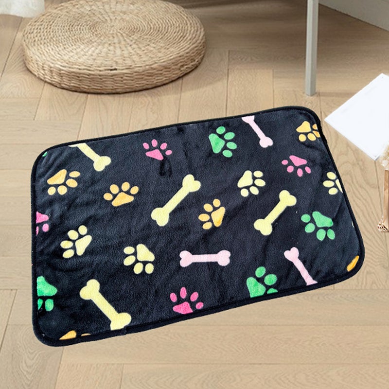3pcs Animal Blankets Washable Pet Cage Liners Sleep Mat Warm Dog Cat Blanket - Image 4