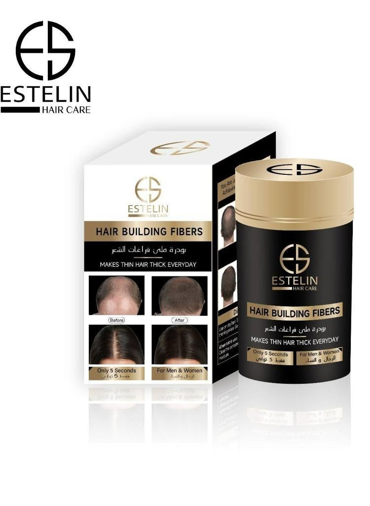 ESTELIN Hair Bulding Fibers Natural Black 22 g