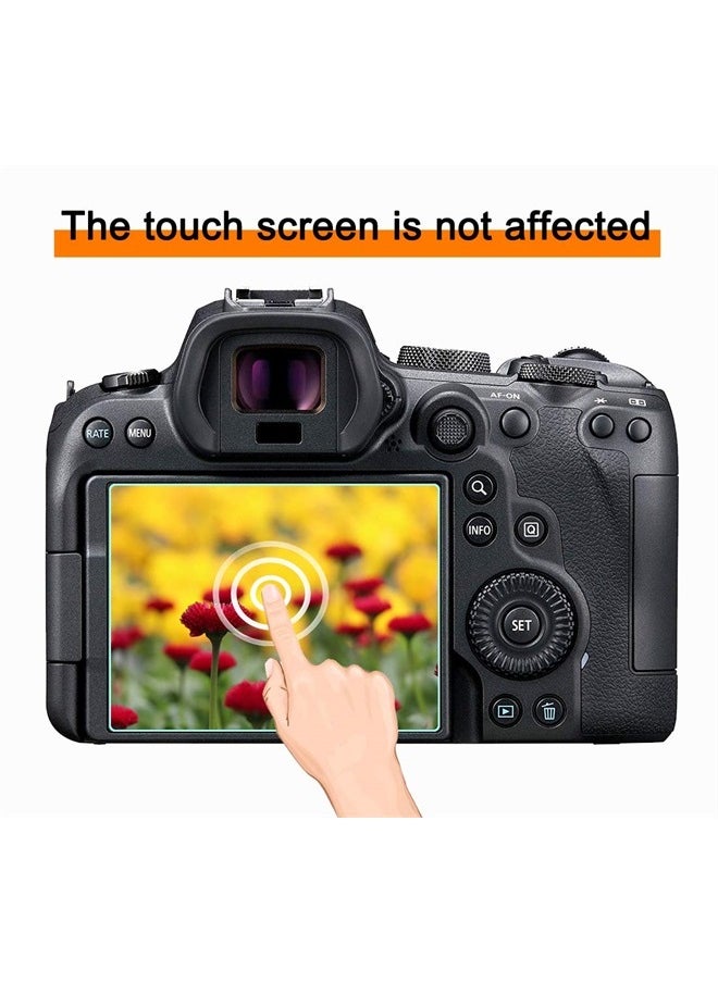 WH1916 - XS10 Screen Protector Glass Compatible for Fujifilm X-S10 X-T30 X-T20 X-T10 [3-Pack], WH1916 9H Tempered Glass Anti-Bubble Anti-scratch Ultra-Clear - Image 1