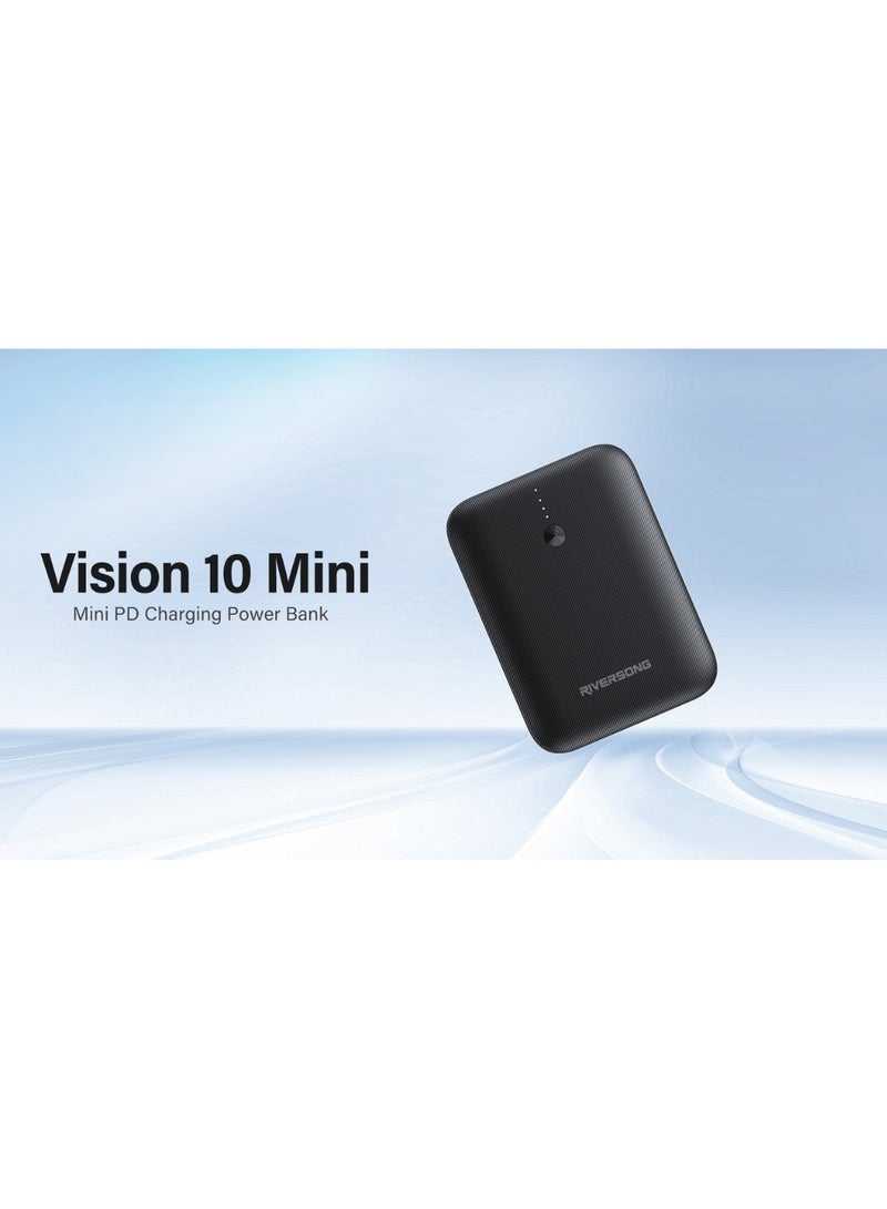 RIVERSONG Riversong Vision 10 Mini PD 20W Fast Charging Power Bank – Compact & Powerful Charging on the Go - Image 5