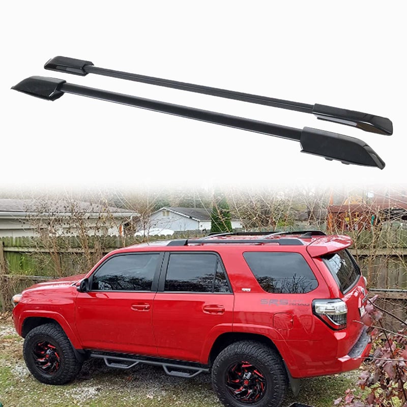 حامل سقف جانبي لسيارة تويوتا 4Runner من 2010 إلى 2024 باللون الأسود