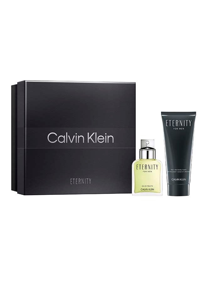 CALVIN KLEIN Eternity Eau De Toilette For Men And Shower Gel Duo Gift Set 50 + 100ml - Image 2