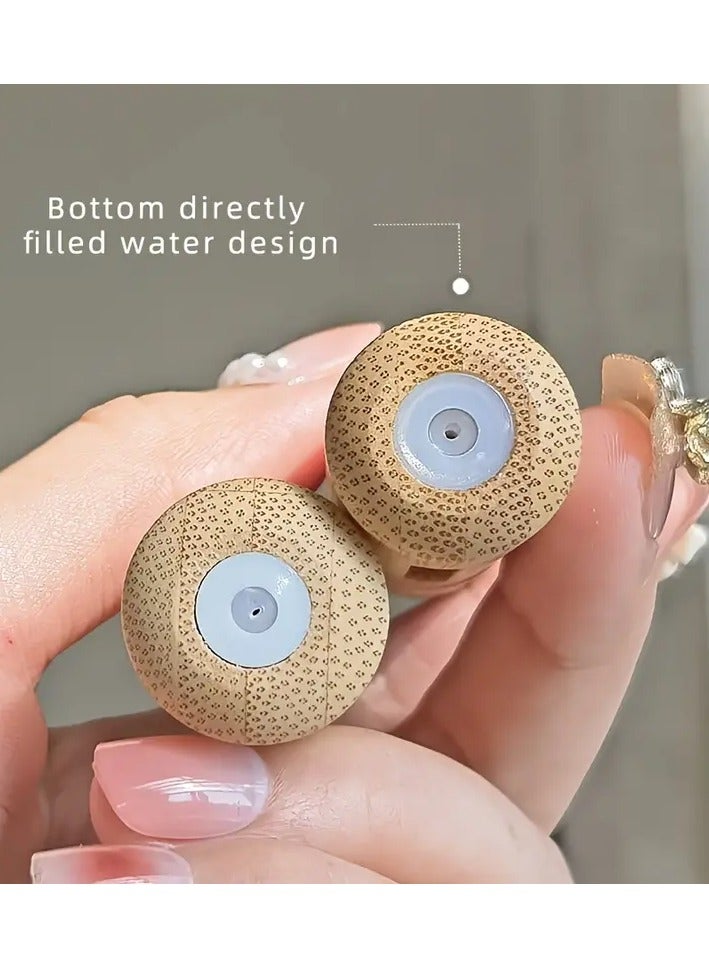 Bamboo Shell Perfume Atomizer – Refillable 5ml & 8ml Mini Spray Bottles with Visible Window, Travel-Friendly Fragrance Dispenser  - Image 4