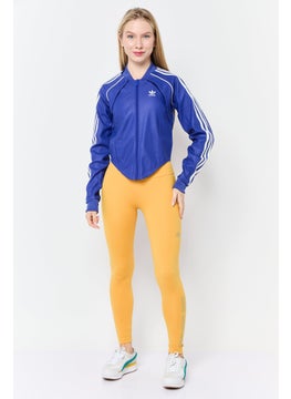 adidas Originals Women Sportswear Fit Long Sleeves Outdoor Detachable Track Jacket, Blue  - Image 2