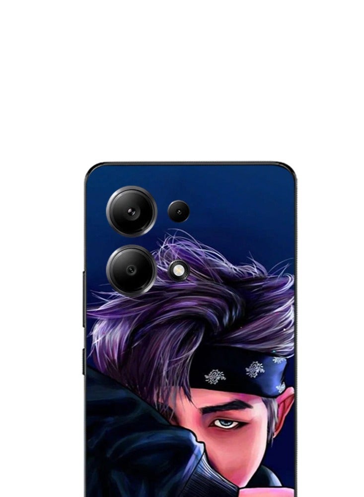 Service Zone Protective Printed Mobile Back Cover RM BTS For Xiaomi Redmi Note 13 Pro - Image 2
