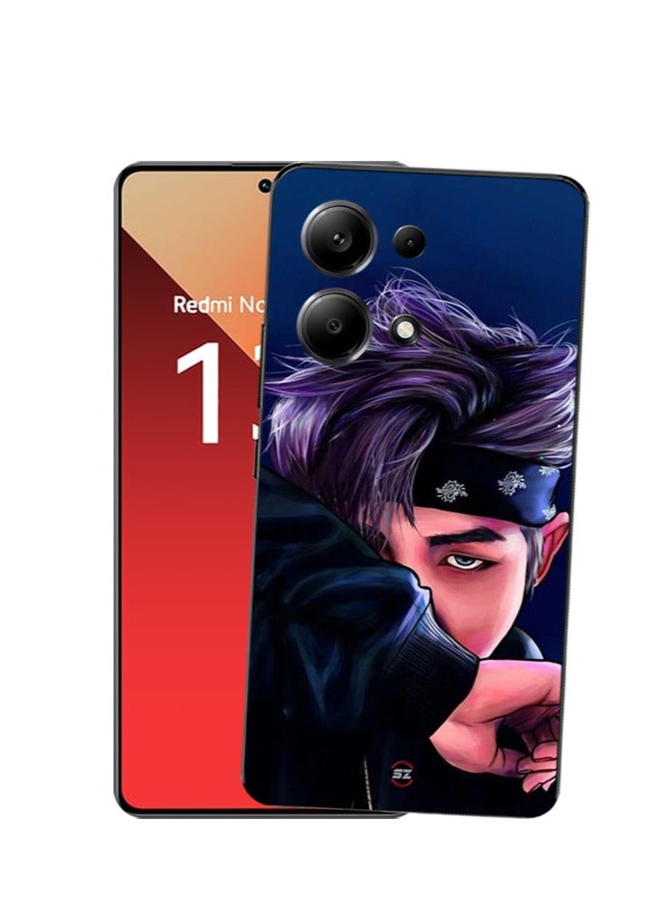 Service Zone Protective Printed Mobile Back Cover RM BTS For Xiaomi Redmi Note 13 Pro - Image 3