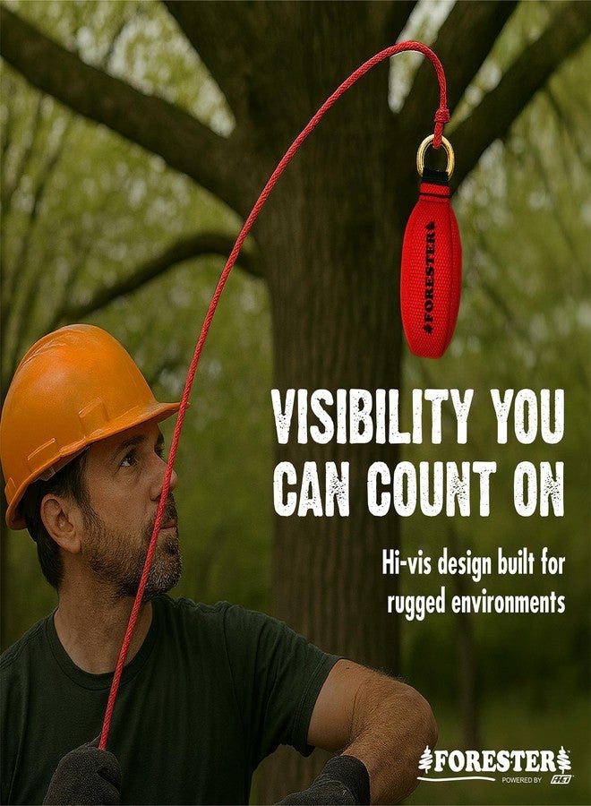 FORESTER Arborist Throw Line Kit | 15oz Throw Weight & 180ft Throw Rope | Pro Slick 100% Dyneema Throw Line Rope | Arborist Equipment for Tree Climbing - Image 5